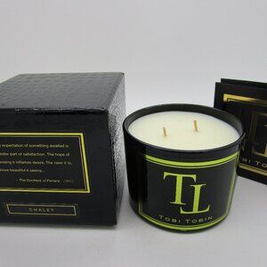 TOBI TOBIN Scented Collection 9 oz 2-Wick Candle CHALET